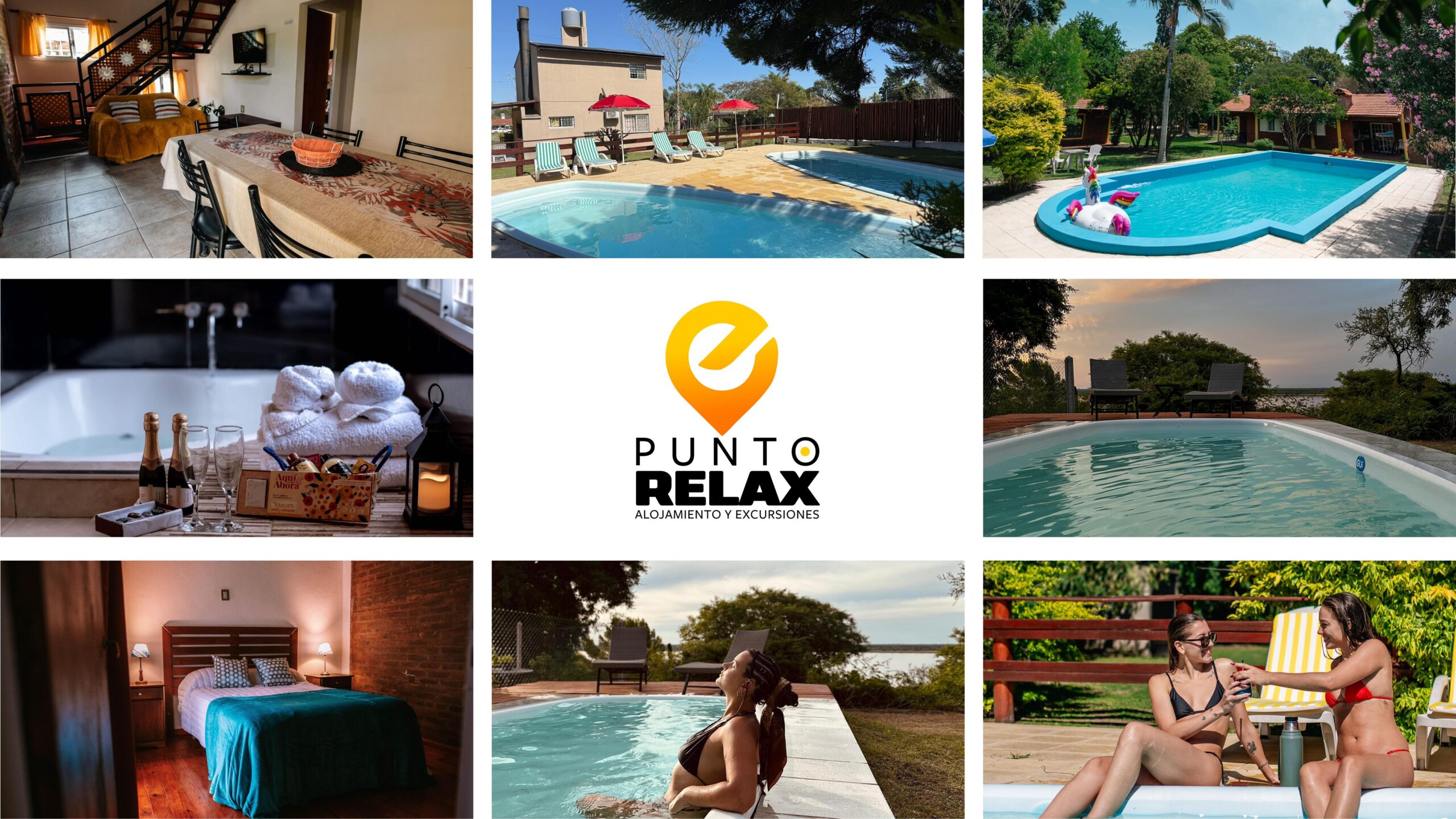 Piscinas y relax en Villa Urquiza – alojamientos de Punto Relax