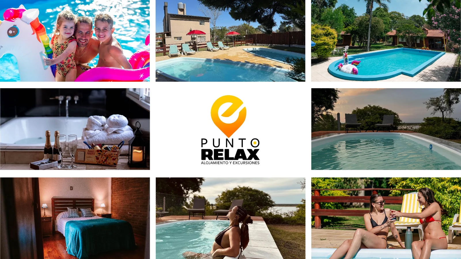 Piscinas y relax en Villa Urquiza – alojamientos de Punto Relax
